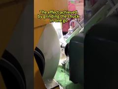 Efekt osiągnięty przez szlifowanie uchwytu w jednym przejściu