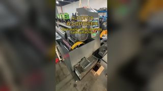 Dwustanowiskowa maszyna do cięcia strzykawką